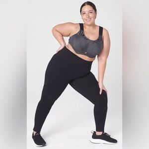 Lane Bryant Black Soft High Rise Legging size C/D